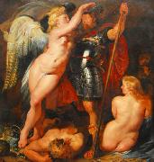 Peter Paul Rubens Crowning of the Hero France oil painting artist